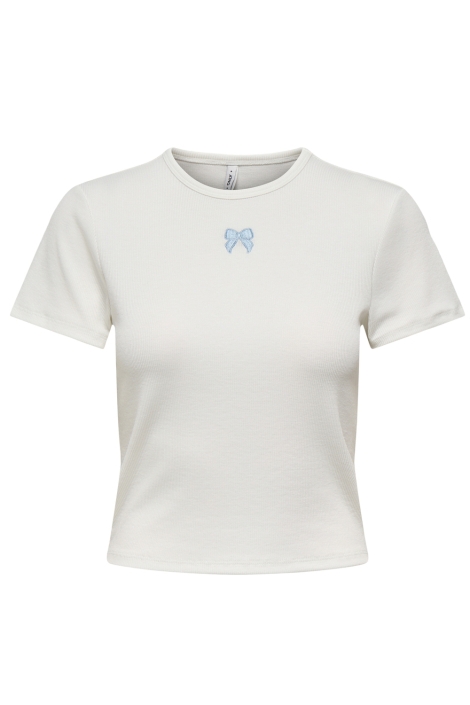 Only onldaniella s/s rib top cs jrs